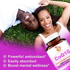 Gélules de CoQ10 en vrac – 200 mg de Coenzyme Q10 – Améliore la production d'énergie et soutient la cognition - Product Image 6