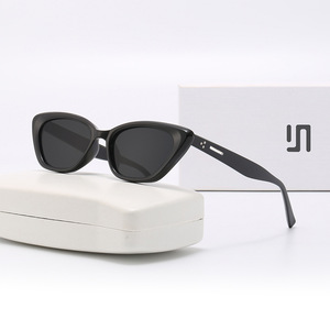 Lunettes de soleil œil de chat pour femme Gm, monture noire en PC, verres polarisés UV400, type 3, pare-soleil, numéro de pièce 993 - Product Image 4