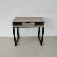 Usine personnalisé meubles de maison rectangulaire table d'ordinateur de bureau en bois avec tiroir