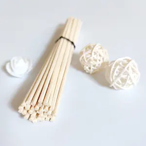 3mm 4mm 5mm 6mm Umwelt freundlicher Holzstab Ätherisches Öl Nachfüllung Natürliche Rattan stangen Reed Diffusor Stick