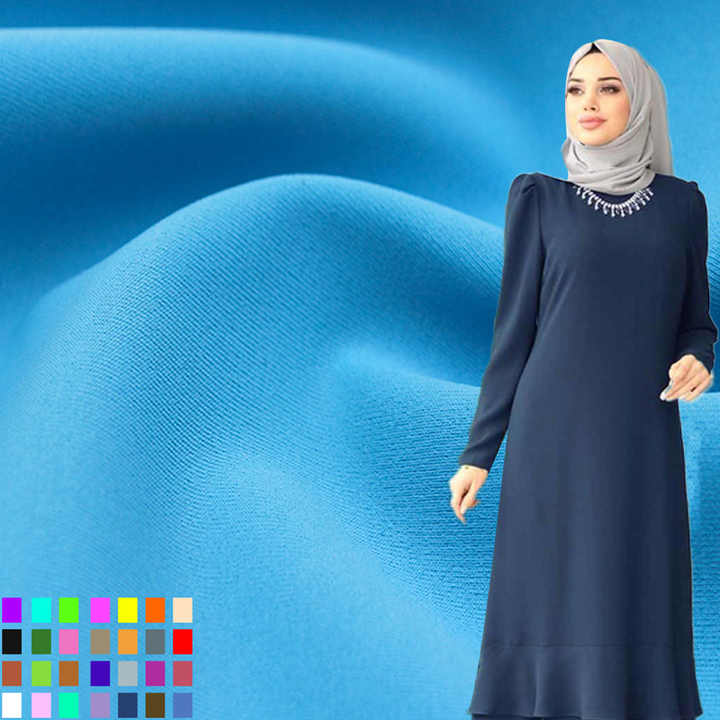 Wingtex Soft Jersey Fabric Spandex Double Face 4 Way Stretch Fabric for ...