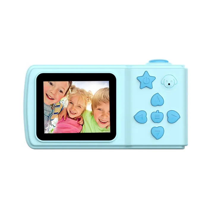 هدية الكريسماس اللعب 1.77 بوصة لاسلكية للأطفال الأطفال كاميرا رقمية مع لعبة