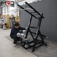 Machine à Rameur à Charge Libre Professionnelle pour le Renforcement Musculaire du Dos et du Haut du Corps – Équipement de Fitness pour Salle de Sport et Centre de Conditionnement Physique