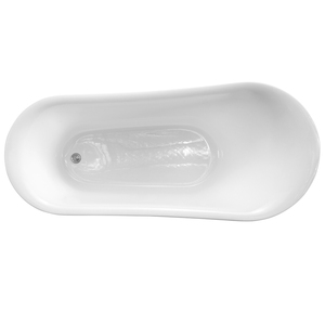 <span class=keywords><strong>Bañera</strong></span> Acrílica Independiente Moderna de Alta Calidad y Económica de 1.7 m, Tamaño Pequeño <span class=keywords><strong>para</strong></span> Bebés, Baño Interior <span class=keywords><strong>con</strong></span> Cuatro <span class=keywords><strong>Patas</strong></span> - Product Image 6