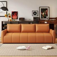 Canapé-lit convertible moderne de luxe sans accoudoirs, pliable à plat, capitonné en éponge, gain de place pour la maison et l'hôtel, confort optimal