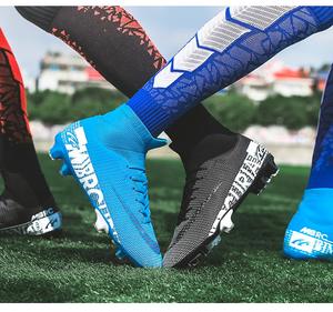 סין סיטונאי ספורט מגפי כדורגל נעלי כדורגל מגפי למכירה באיכות גבוהה ספייק FG כדורגל מגפי גברים בני - Product Image 4