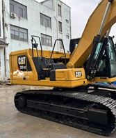 Excavatrice sur chenilles d'occasion CAT 320GC 20T avec système hydraulique fiable et moteur puissant, idéale pour les travaux de terrassement lourds