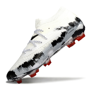 Chaussures <span class=keywords><strong>de</strong></span> football <span class=keywords><strong>pour</strong></span> jeunes, <span class=keywords><strong>crampons</strong></span> légers, respirants et durables <span class=keywords><strong>pour</strong></span> terrain ferme - Product Image 1