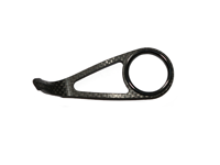 Guide de cadre en fibre de carbone de haute qualité du fabricant Weihai ensemble de guides de canne à pêche légers et durables KT KL ensemble de guides de taille personnalisée