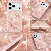 Coque de téléphone magnétique à impression colorée pour iPhone 16 17 18 Pro, plaque vierge pour étui de téléphone, impression UV, personnalisation par vous-même