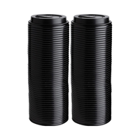 Couvercles JETABLES pour 12,16,20 tasses à café chaudes en papier pour expresso, boissons froides ou chaudes, thé, café