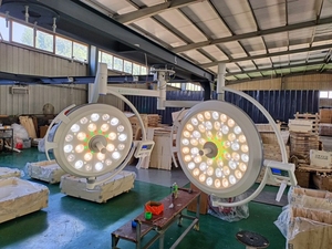 โคมไฟผ่าตัดทางทันตกรรมคุณภาพสูงแบบไร้เงา ปรับโฟกัสด้วยมือ  วัสดุโลหะและพลาสติก ใช้ไฟฟ้า - Product Image 5