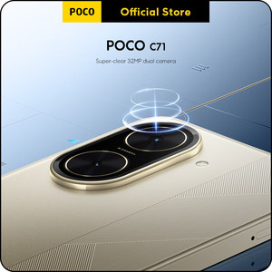 Smartphone POCO C71 con Schermo Grande da 6,88 Pollici a 120Hz, Batteria da 5200mAh, Tripla Fotocamera AI da 32 Milioni di Pixel e Jack per Cuffie da 3,5mm - Product Image 6