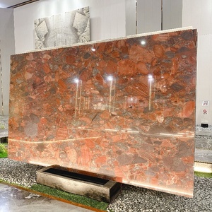 Losa de Mármol Rubí Jade de Primera Calidad a Precio Competitivo para Pisos de Hoteles y Villas - Product Image 4