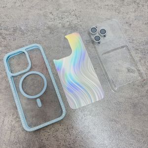 2025 từ trường hợp đ<span class=keywords><strong>i</strong></span>ện thoạ<span class=keywords><strong>i</strong></span> cho iPhone 16 Pro Max tấm Laser Kim Cương <span class=keywords><strong>Studded</strong></span> Acrylic trong suốt trường hợp vớ<span class=keywords><strong>i</strong></span> ống kính bảo vệ phim - Product Image 2