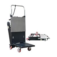 Machine à grimper électrique de type chenille certifiée CE de 200kg de charge pour le déplacement de marchandises Grimpeurs d'escaliers de haut en bas entièrement automatiques