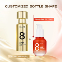Sérum réparateur de peau de marque privée Anti-âge rides lifting du visage raffermissant peptides de collagène Sérum pour le visage Sérum pour le visage NAD