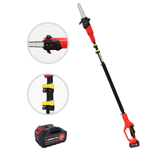 Scie à chaîne télescopique sans fil de qualité industrielle pour jardin, à batterie lithium, avec perche d'extension, OEM - Product Image 2