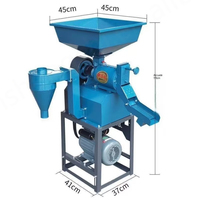 Moulin à riz haute capacité 600 kg/h, nouveau modèle commercial et domestique, composants moteur agricoles, 380V/220V 7.5kW, garantie 1 an