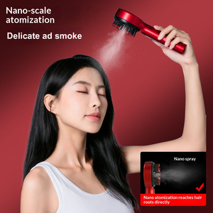 2026 Neuer Haarwuchs-Applikator Haarkamm Heizender Kopfhautpflege-Massagebürste Nanopartikel-<span class=keywords><strong>Spray</strong></span> Elektrischer Rotlicht-Kopfhautmassager - Product Image 5