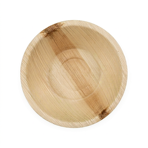 Bol en feuille de palmier jetable écologique de 18 cm de profondeur - Product Image 1