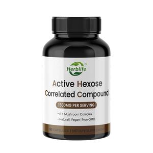 Oem Odm Hot Selling Natuurlijke Champignons Extract Supplementen Actieve Hexose Gecorreleerde Samengestelde Ahcc Capsules - Product Image 1