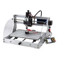 Nouvelle Mini-Fraiseuse CNC Zhong Hua Jiang 3018, 3 Axes, 300x180x45mm, 300W, Graveur de Bureau Mach3 pour Découpe Simple du Bois et du Métal