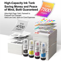 Printer EcoTank L3319 3-in-1 Warna dengan Tangki Tinta 5760dpi USB Tersedia Garansi 1 Tahun untuk Rumah dan Kantor