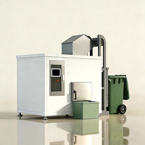 Máquina de Reciclagem de Resíduos Alimentares Triturador de Lixo - Compostador de Alimentos, Recicla Resíduos de Cozinha para Restaurantes - Product Image 3