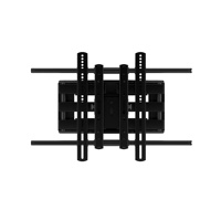 Bracket Dinding TV Steelrix Heavy Duty Dual, Dapat Diputar dan Disesuaikan dengan Remote Control untuk Rumah/Kantin
