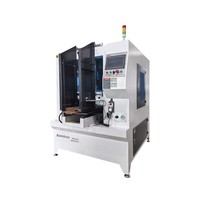 Machine de fraisage CNC pour le travail du bois, alimentation automatique, double station, haute vitesse, profilage, gravure, bambou artisanal, broche 7,5 kW