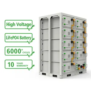 Off Grid Zonnebatterij Commerciële Batterij Energieopslagsysteem 215 Kwh Lifepo4-batterij Met Bms