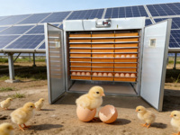 Mayorista directo de fábrica, Incubadora de huevos 5000 completamente automática con energía Solar, máquina para incubar, pollo, pato, 220V, nuevo