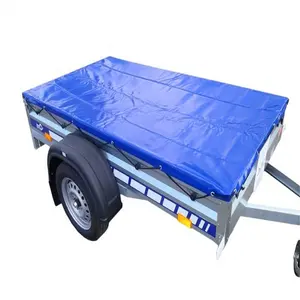 Großhandel Günstiger Preis Kunden spezifischer Lieferant 6x4 7x4 7x5 und 8x5 Box Trailer Covers Plane Aus PVC-beschichtete Plane