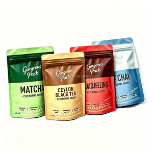 50g 100g Custom Pure Aluminum Foil Food Packaging <b>Bags</b> for Matcha Powder Anti Static PE Inner Layer High Barrier Aseptic Pouch - Product Image 3
