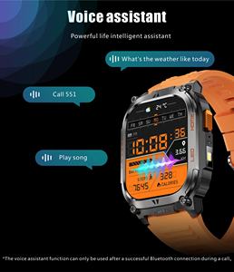 Reloj Inteligente Dodobit con GPS para Exteriores, Brújula DT09, Monitor de Actividad Física, Música, Llamadas Bluetooth, Deportes, Altitud, Presión Atmosférica, para Hombre - Product Image 5