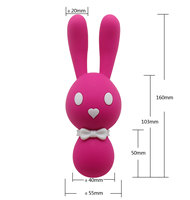 Dorcel Luxus Silikon Wiederaufladbarer Dreifach-Motor 10-Funktionen Wasserdichter Geräuscharmer Erwachsenen-Stimulator Persönlicher Massager