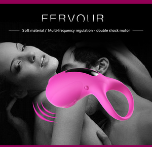 Vibrateur masculin portable série Deep Sea Elf à anneau <span class=keywords><strong>de</strong></span> blocage pour retarder l'éjaculation, jouet sexuel pour adultes, résonance homme-femme, vente chaude - Product Image 3