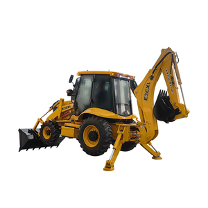 Chargeuse-pelleteuse 4x4, prix usine, 85 kW, diesel, certifiée CE, godet frontal 1 m³, pour agriculture - Product Image 4