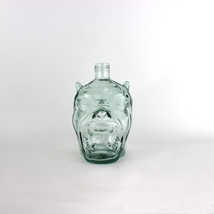 Venta al por mayor forma especial cabeza <span class=keywords><strong>del</strong></span> <span class=keywords><strong>diablo</strong></span> 700ml vacío whisky vodka Gin botella personalizada tequila Ron botella de vidrio para licor - Product Image 2