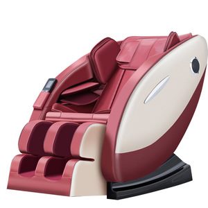 Massage Chair Full Body Electric Multi Point Massage Railless PU Leather <b>Plug</b> In Home Use - Product Image 4