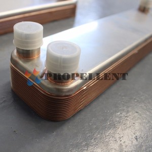 15KW 20KW 30KW todo o aço inoxidável soldada placa trocador de calor para água potável sistema de refrigeração - Product Image 3