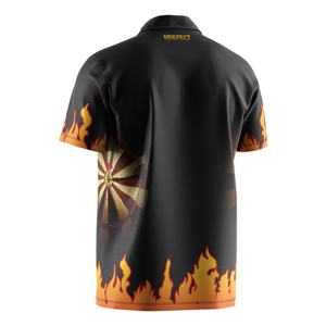 T-shirt d'été à manches courtes pour homme, design sublimation, avec logos, style polo ou Dart Shirt - Product Image 2