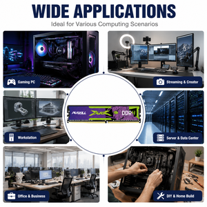Module de mémoire PUSKILL <span class=keywords><strong>DDR4</strong></span> 32 Go 2666 MHz 3200 MHz 2x16 Go Dual Rank Haute Performance RAM pour PC - Product Image 5