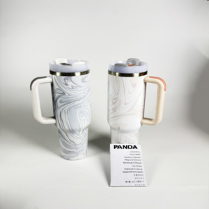 Amaze Wholesale Nouveauté 2025 pour <span class=keywords><strong>Stan</strong></span> Tumbler avec poignée, 40oz, en acier inoxydable à double paroi, avec paille, pour l'extérieur - Product Image 5