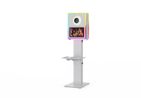 Photomaton à écran tactile LCD de 13.3 pouces avec support d'imprimante éclairage RVB double face Portable autres fournitures de fête photomaton reflex numérique