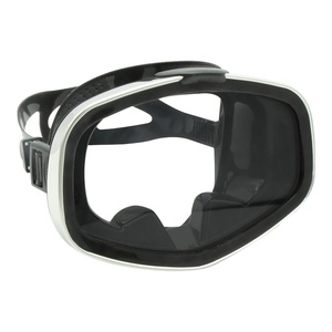 Máscara de Buceo Redonda de Visión Amplia de Acero 2025 con Lente de Cristal, Máscara de Pesca Submarina de Una Ventana para Buceo y Pesca Submarina - Product Image 3