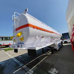 Fabricante de Remolques, Semirremolque Cisterna de Acero al Carbono de <span class=keywords><strong>2</strong></span>/4 <span class=keywords><strong>Ejes</strong></span>, Tanque de Aceite de 45000 Litros/50000 Litros, Camión Cisterna <span class=keywords><strong>para</strong></span> Leche/Combustible en Venta - Product Image 3
