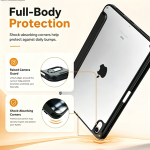 <span class=keywords><strong>Funda</strong></span> de Cuero Acrílica de Cobertura Total con Soporte Convertible para <span class=keywords><strong>iPad</strong></span> Pro 13, Compatible con <span class=keywords><strong>Apple</strong></span> 11.ª Generación, Air 7/<span class=keywords><strong>8</strong></span> - Product Image 4