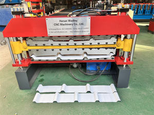 Fabricación de techos de metal de acero de color, buena calidad, rendimiento constante Ibr, máquina formadora de rollos de tejas esmaltadas y de hierro - Product Image 4